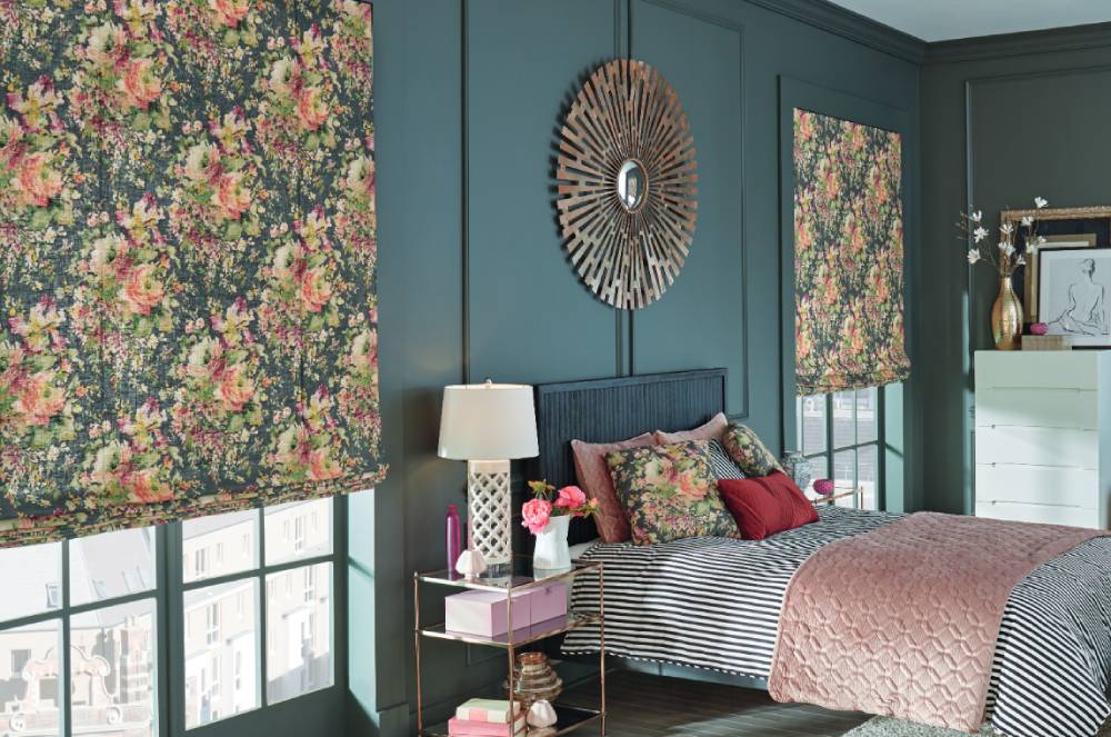 Beautiful Roman Shades Window Treatment